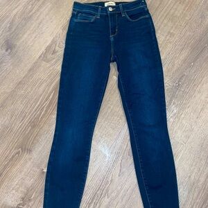 L’AGENCE Luxury designer denim blue jeans size 24